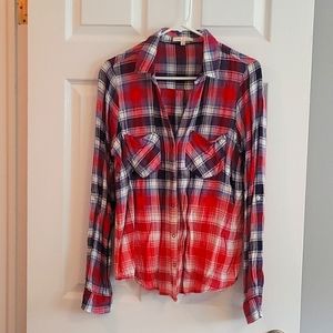 Skies are Blue Plaid Shirt